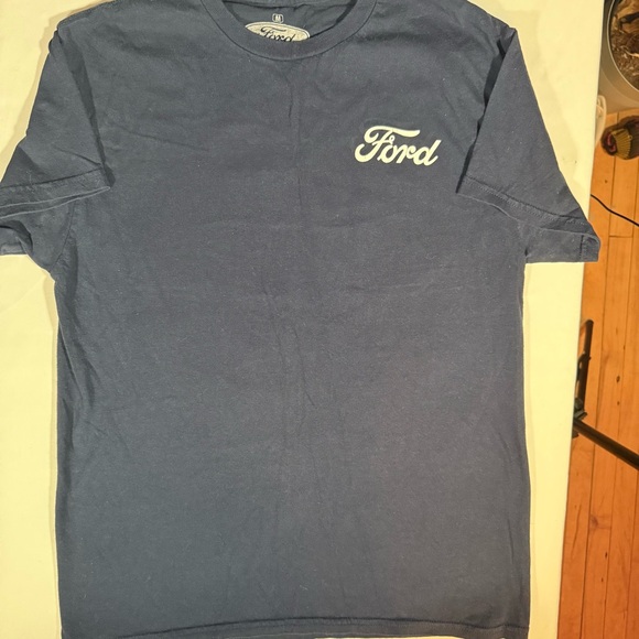 Ford Men's Blue Short Sleeve T-Shirt - Picture 1 of 7